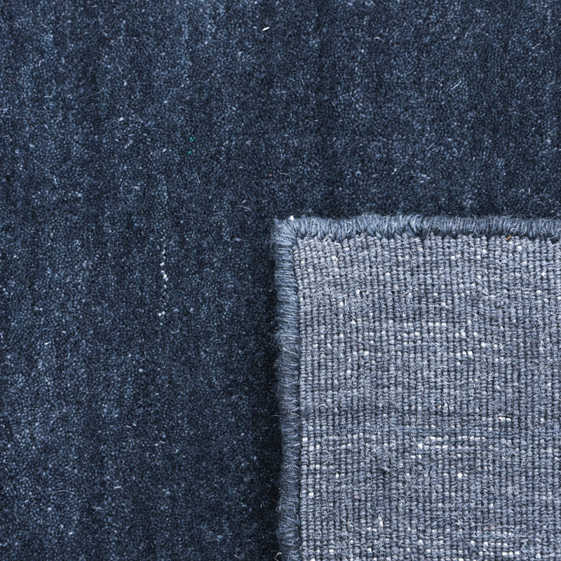 Solo Area Rug in Navy, Rectangle 9' x 12'