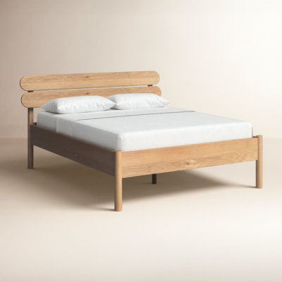 Mads Oak Platform Bed