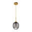 Luminaires suspendus en verre à intensité variable 1 lumière Stenson Farmhouse