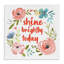 Toile Shine Brightly Today, design par Lettré et doublé-1628427904
