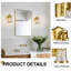 Ensemble de 2 appliques murales Modern Modern
