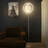 Eclipse 79 in. Industrial 2-Light 3-Way Dimming LED Floor Lamp with 2 Height Adjustable Heads