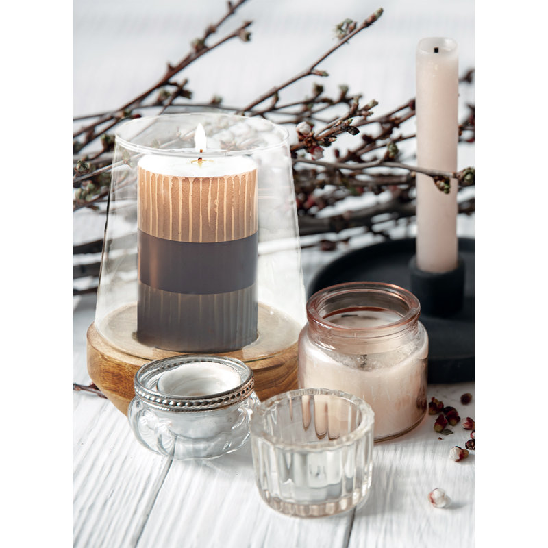 Bougie ouragan en verre Gracie Oaks