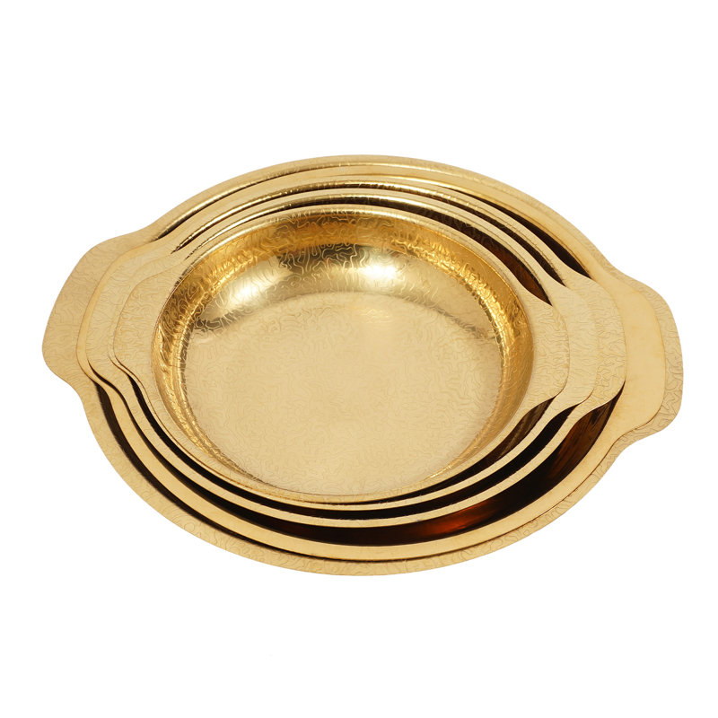 5Pcs Stainless Steel Pie Pan