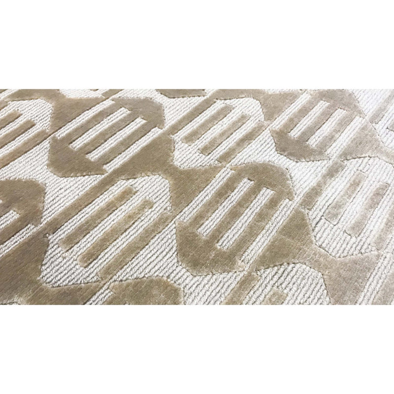 Wool Area Rug in Brown