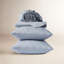 Organic Crinkled Percale Sheet Set-27425010-62693509