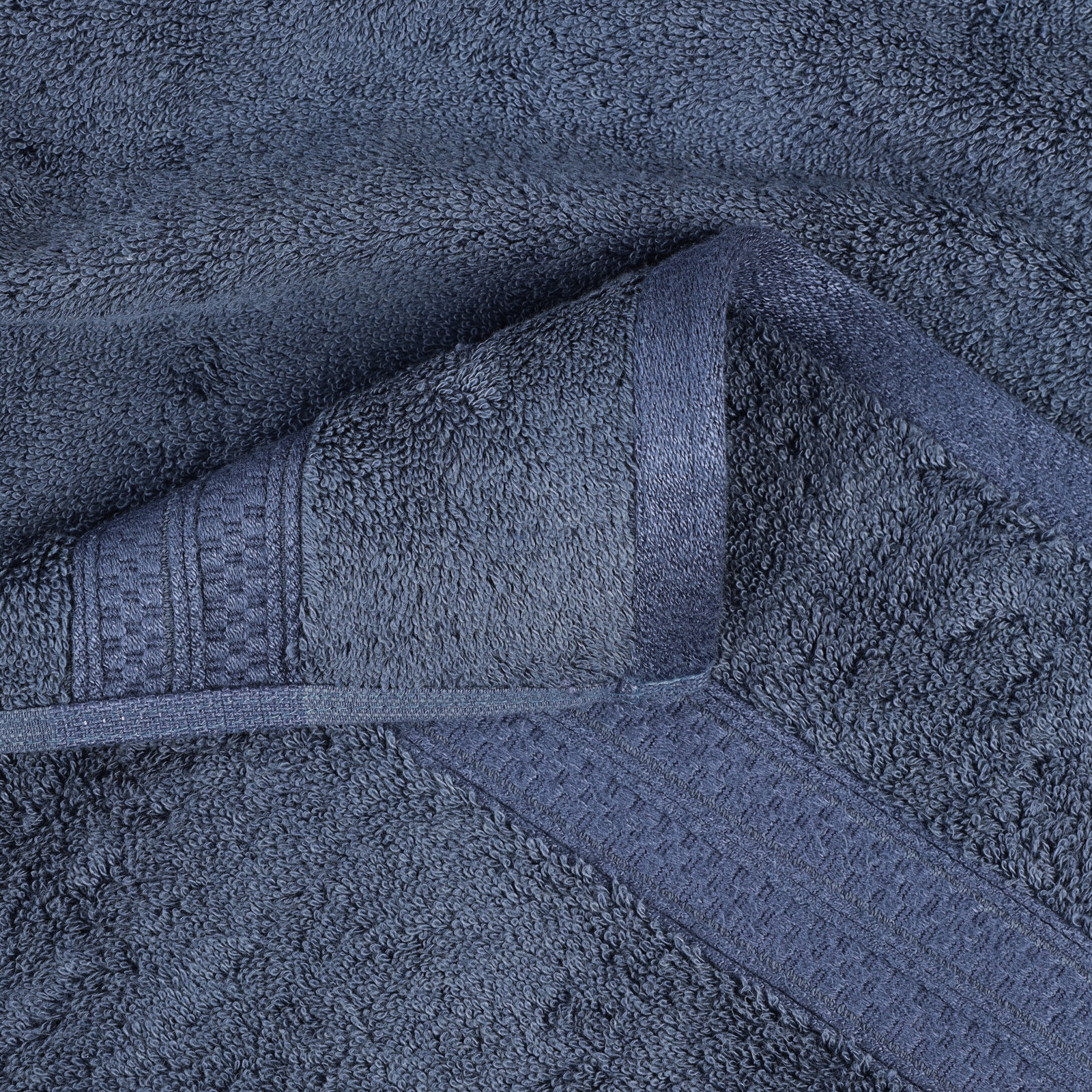 Nolhan 60% Cotton and 40% Rayon from Bamboo Hand Towel Set, River Blue