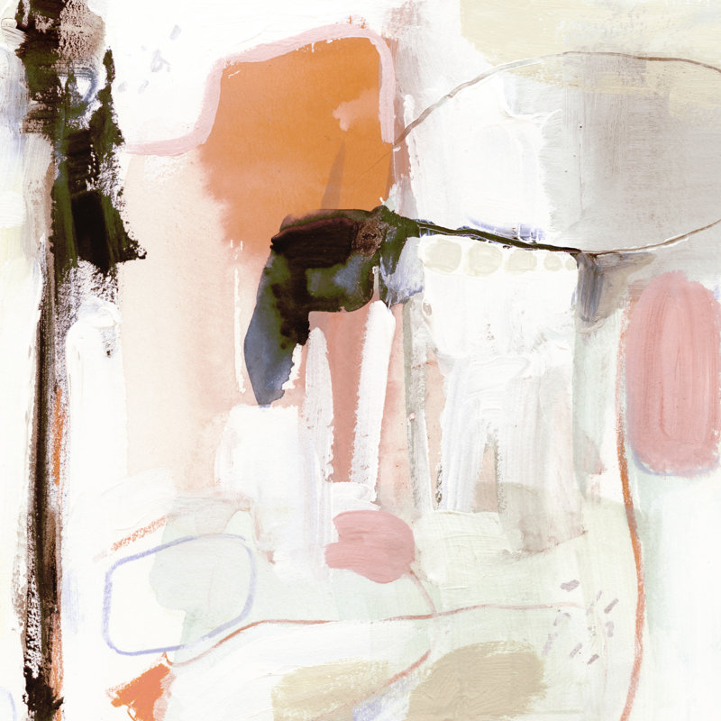 UA CH Ravel III by Victoria Borges - Wrapped Canvas Painting, 30cm H x 30cm W x 3.8cm D
