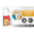 Steel Cabinet Door Organizer