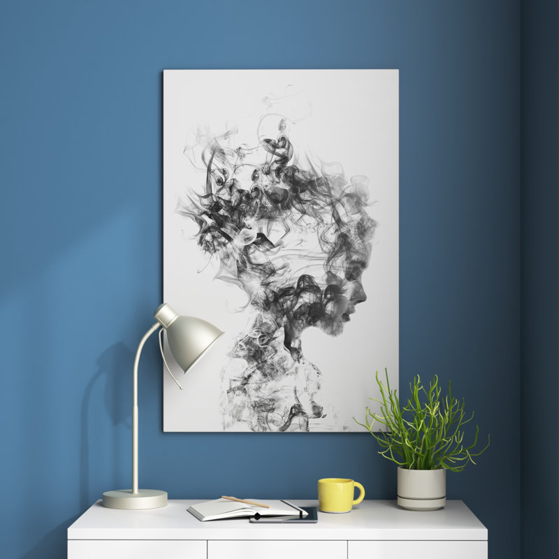 « Dissolve Me » par Dániel Taylor - reproduction sur toile, H 12 po x l 8 po, Toile tendue, No Frame