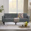 Velvet Futon Couch Convertible-1580280038