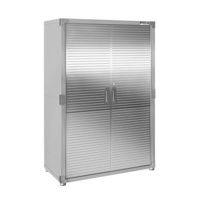 Seville Classics UltraHD Storage Cabinet, 48" W x 24" D x 72" H