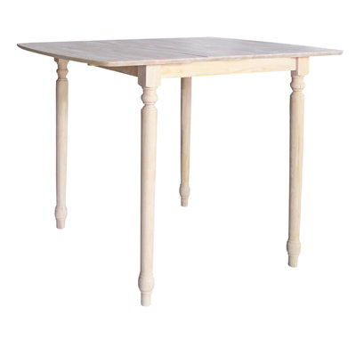 Ginna Extendable Solid Wood Dining Table