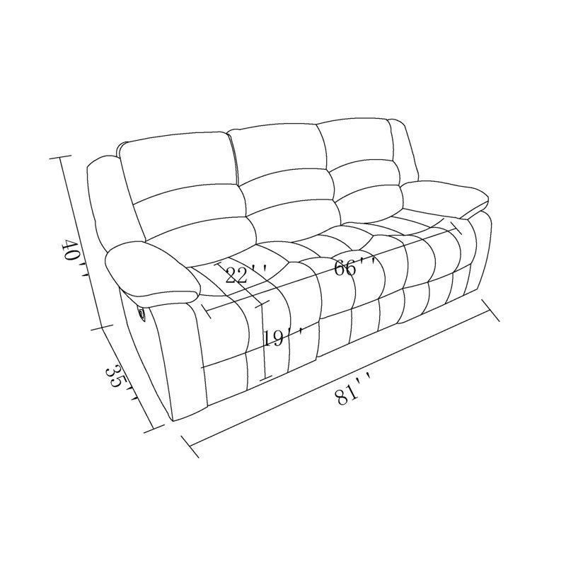 Tissu transitionnel en microfibre avec support lombaire - gris, structure en bois franc séché au four de l 30 po, fabrication à 8 ressorts à arc, base en acier inoxydable, rembourrage en mousse, enveloppé de fibre grise
