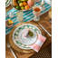 Sky Check Salad/Dessert Plate