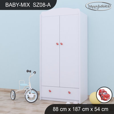 Baby 2 Door Wardrobe