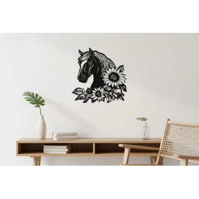 HORSE FLOWER DECOR