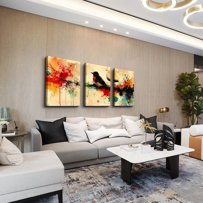 3 Piece Wrapped Canvas Print
