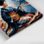 «Music Shamisen», art mural sur toile mauve-695254798