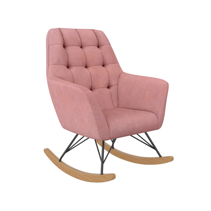 Barbarajean Rocking Chair, Pink