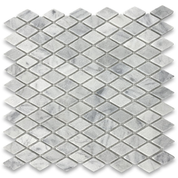 12" x 12" Marble Grid Mosaic Wall & Floor Tile