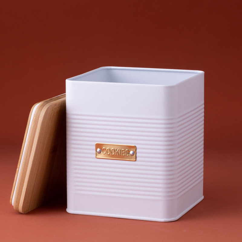 Typhoon Otto Square White Cookie Storage