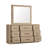 Hedrick 9 Drawer Dresser With Mirror
