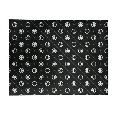 Chenille Geometric Indoor Rug