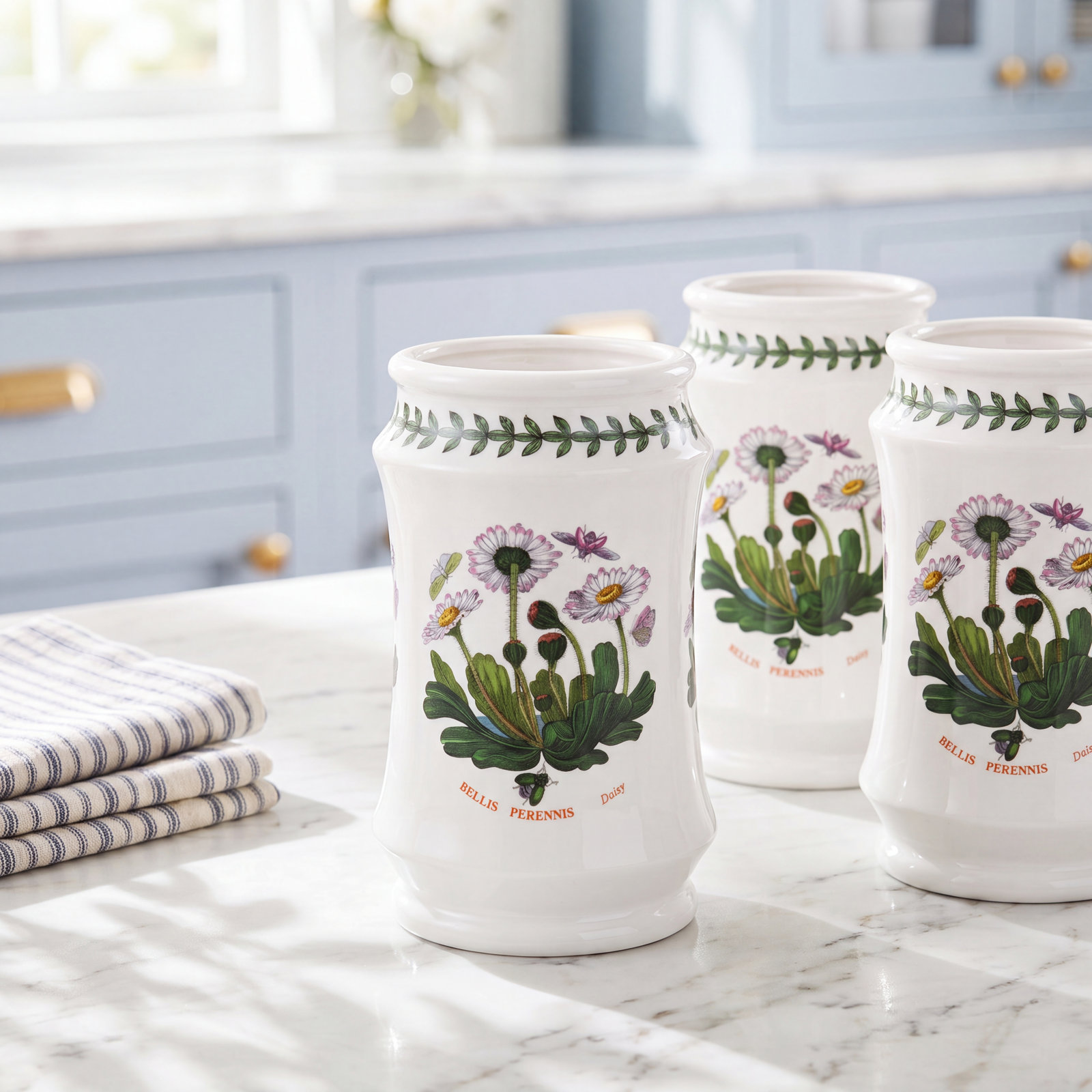 Portmeirion Botanic Garden Daisy Utensil Jar