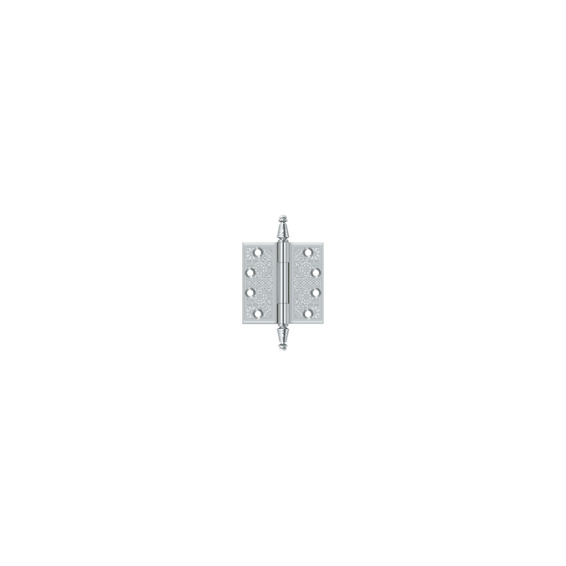 Hinge, Polished Chrome