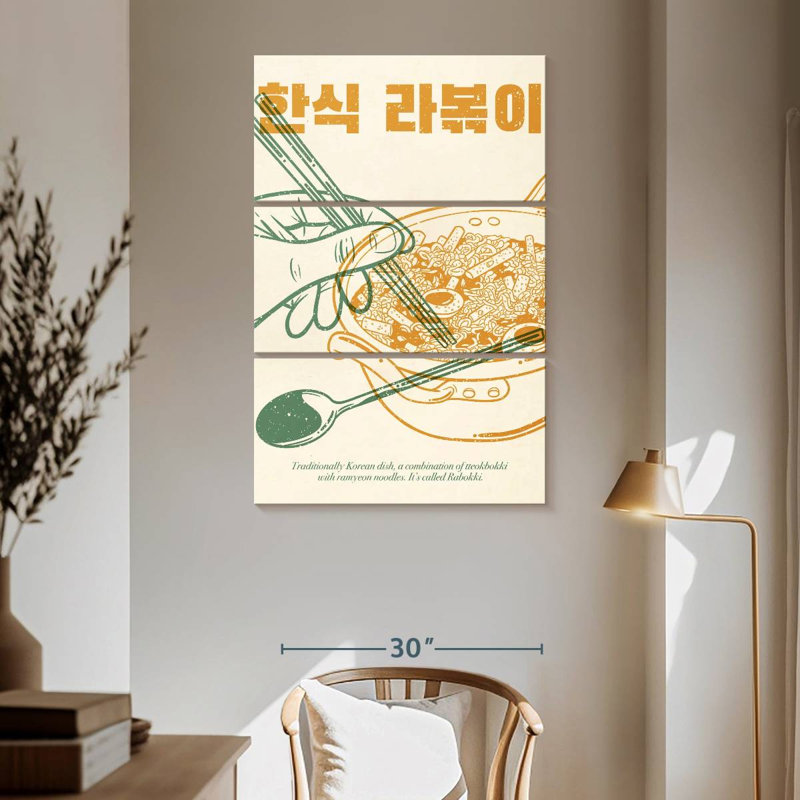 Yarlin Korean Rabokki, 65" H x 42" W