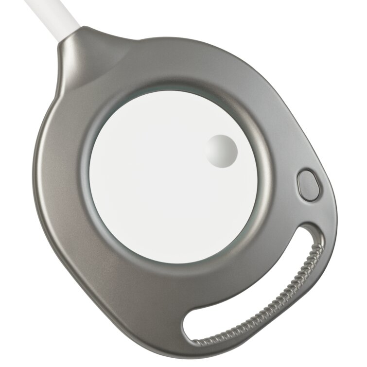 OttLite 2-in-1 LED Magnifier Floor and Table Light, Magnifier Lamp