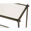 Hand Chased 60'' W Glass Console Table