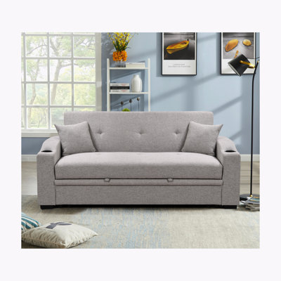 Tabbytha 75'' Upholstered Sleeper Sofa