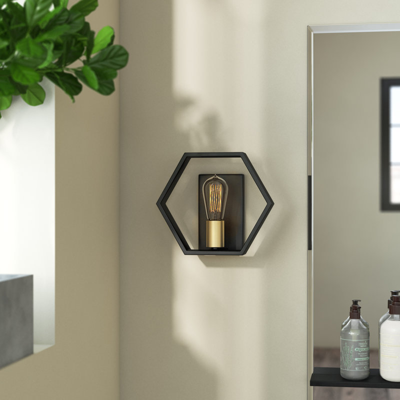 Diara Steel Armed Sconce