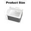 24-Inch Wall Mounted Bathroom Vanity In Grey, Featuring White Ceramic Integrated Basin, 45 Angled Handle, Soft-Close Drawer, Waterproof Structure, Ample Storage For Toiletries, American Style, Easy-1126164535