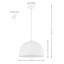Luminaire suspendu extensible 15 po Crane