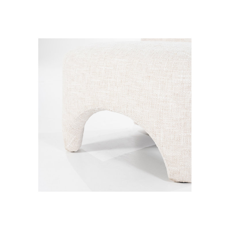 Accent Chair Side Chair, Beige Fabric