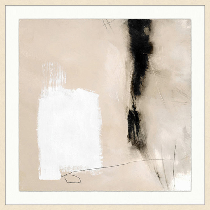 Reflecting Solitude 1 par Lillian August - Peinture encadrée sur papier