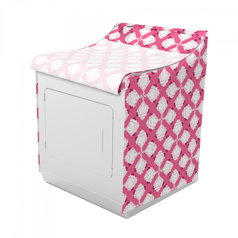 Housse pour machine à laver Tropical, Rose, Floral 3