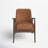 Bogota 27" Wide Genuine Leather Armchair-1039823263