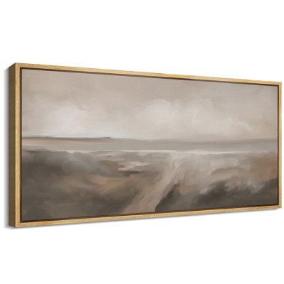 Green Tunes, art abstrait de paysage brun, photos murales neutres en sourdine, impression numérique sur toile giclée sur toile