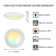 6.3" LED Recessed Lighting Kit