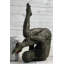 Figurine abstraite d'exercice de yoga