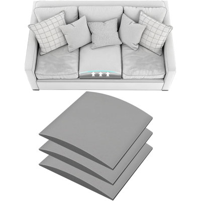 Couch Cushion Supports For Sagging Cushions - Sofa  Couches Seat Saggy Cushion Saver  Lifters, 20X20x2 Couch Supporter For Under The Cushions, 3-Pac