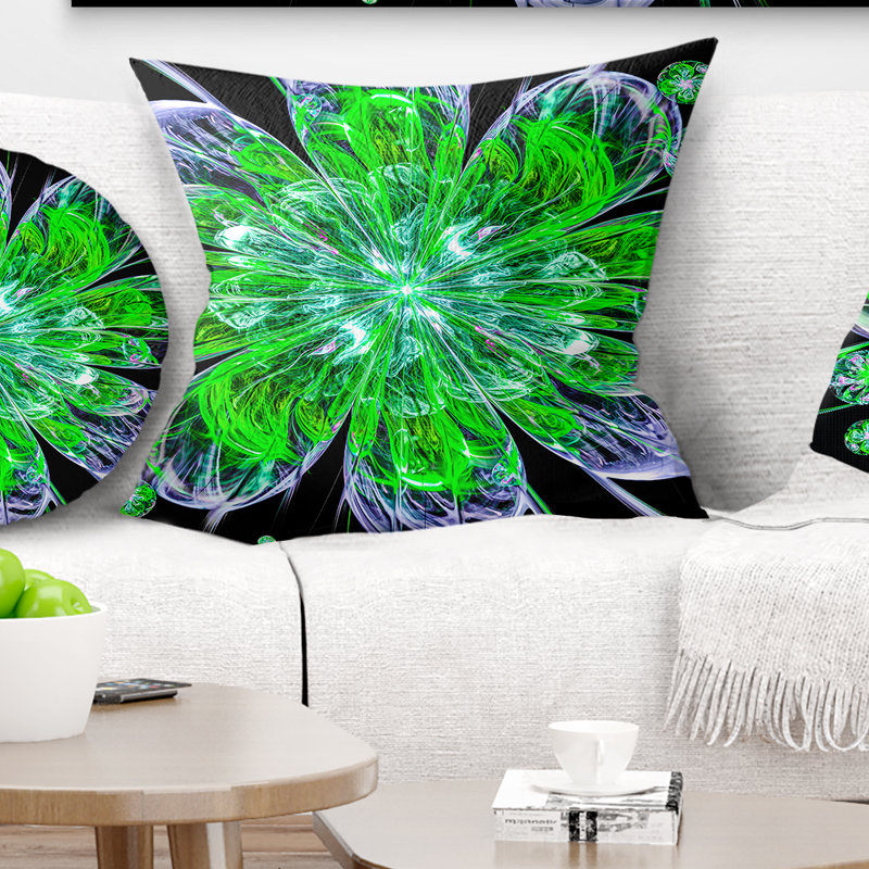  Coussin Sleigh All Day, Vert clair, Coussin décoratif
