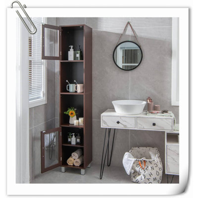 Solid Wood Linen Cabinet