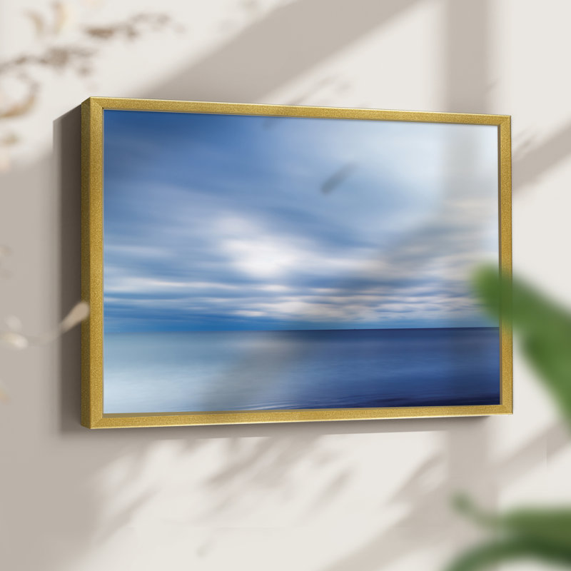 Forever Blue -Framed Print - Restickable, 8" H x 10" W