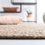 Tapis olive / naturel à tissage plat à motif géométrique Abdelilah-1862620538