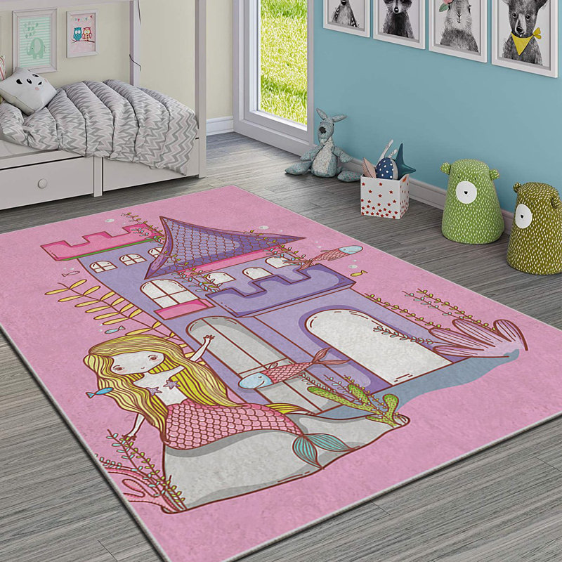 Tapis luxueux, 100% polyester, 70,9 po x 110,2 po | Éponge stratifiée anti-dérapante 740 g / m² pour le confort | Antibactérien, facile à nettoyer, lavable à la machine | Parfait pour le salon et la chambre à coucher